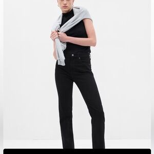 Gap 90s straight high rise jeans